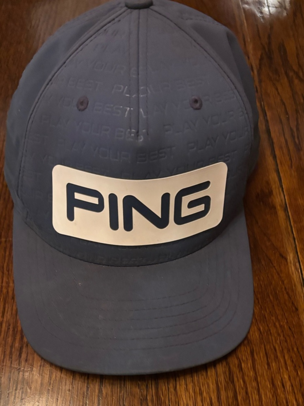 Ping Navy and Black Interior Golf Cap